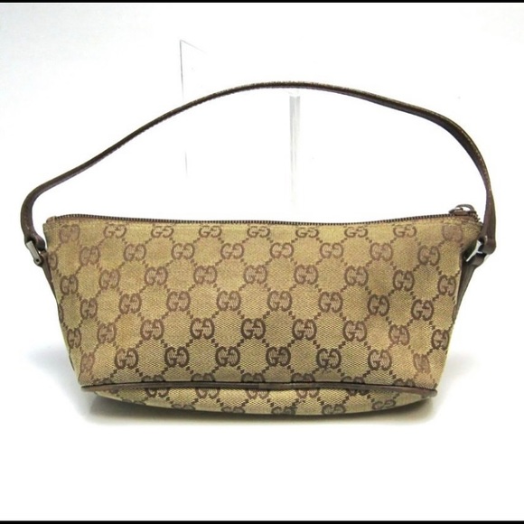 Authentic Vintage Gucci Pochette (Brown) - Picture 3 of 4